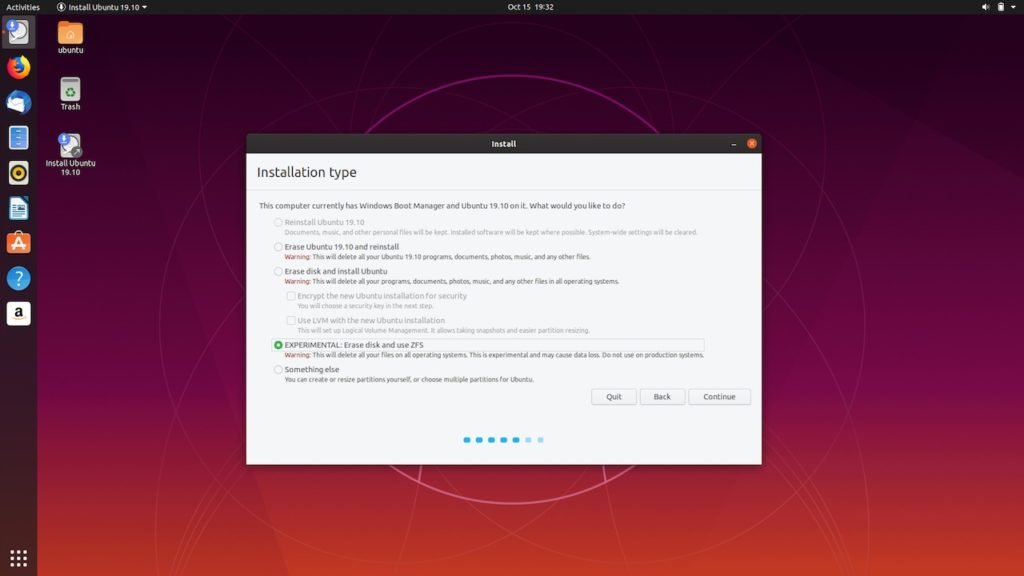Crearea unei mașini virtuale și instalarea Ubuntu 